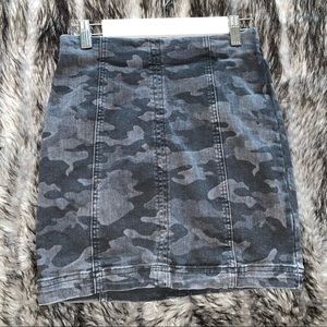 free people modern femme novelty skirt